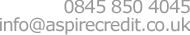 0161 767 2350 - info@aspirecredit.co.uk